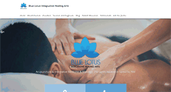 Desktop Screenshot of bluelotustribal.com